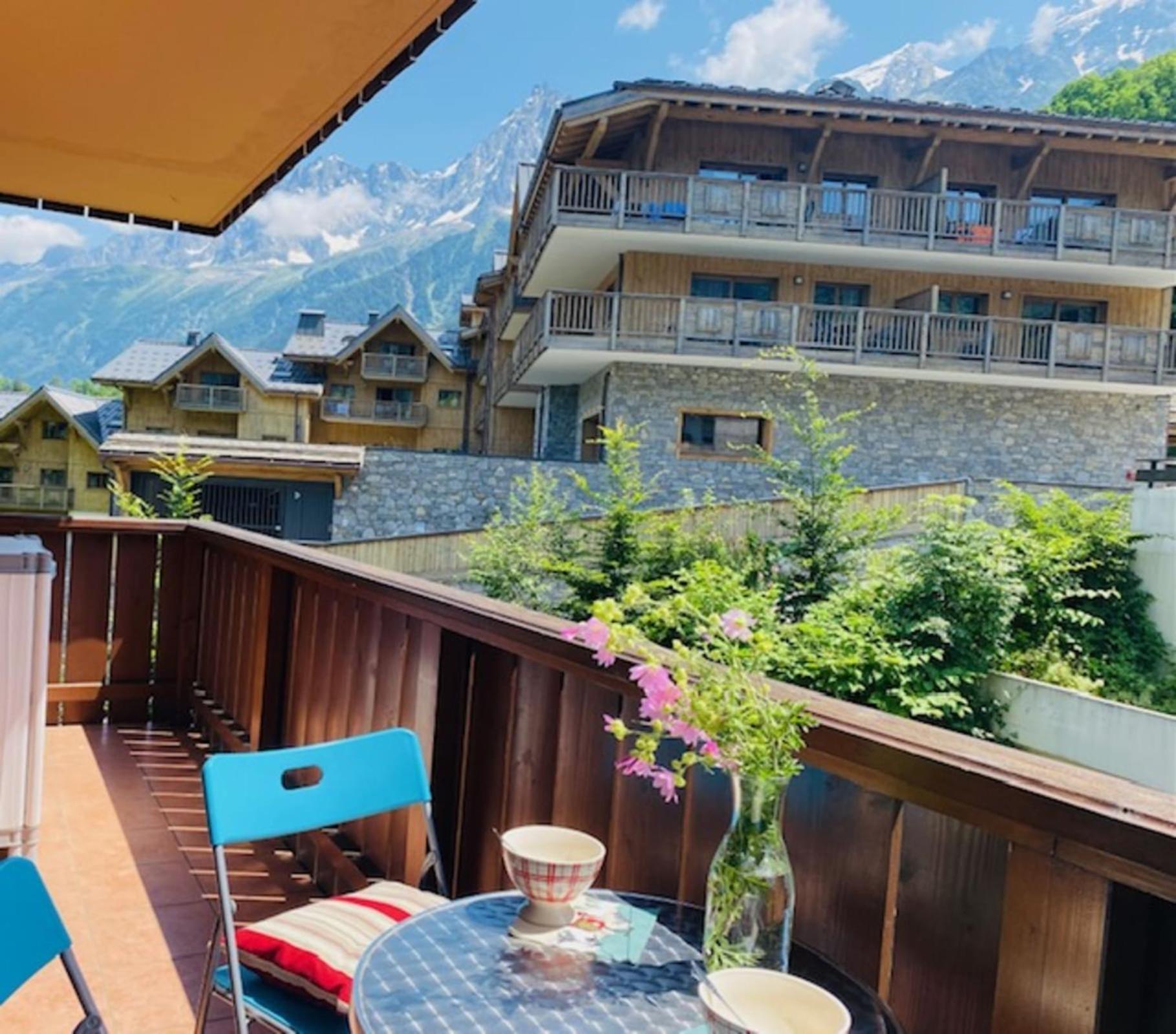 Appartement Slopes Of Les Houches 25 M With Balcony Extérieur photo